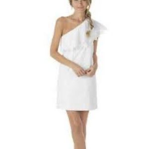 Farm Rio Tropical Lace One Shoulder dress XS